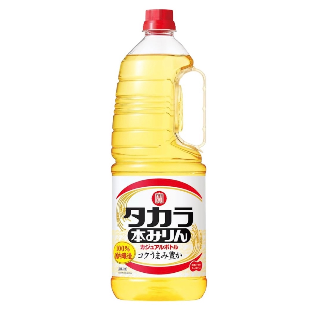 [Rich body and flavor/100% domestically brewed] Takara Hon Mirin Casual Bottle with Handle PET [Miri