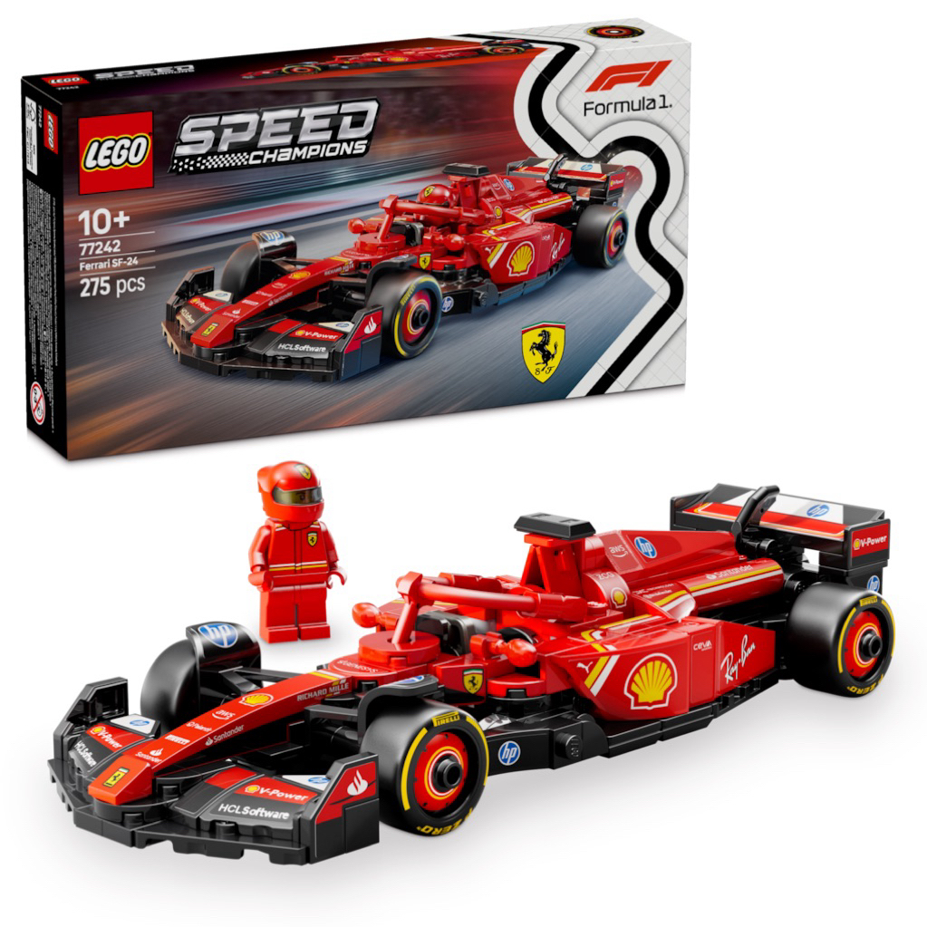 [พร้อมส่งในไทย]Ferrari SF-24 F1® LEGO® Race Car