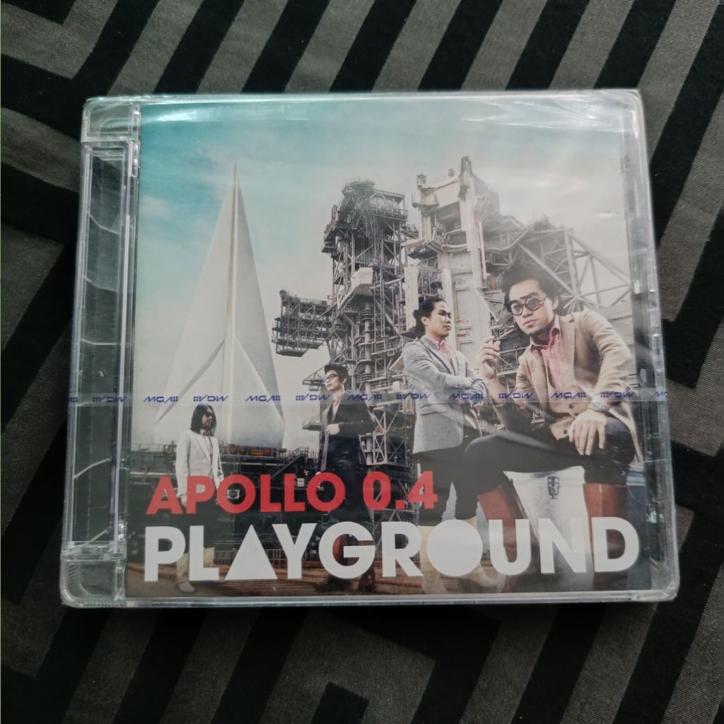 Playground ซีดีมือ 1 แผ่นซีลปิด (คนคิดมาก, เรื่องสมมติ, ของมีค่า, ความคิดถึงไม่เคยมีเหตุผล ฯลฯ) วงเพ