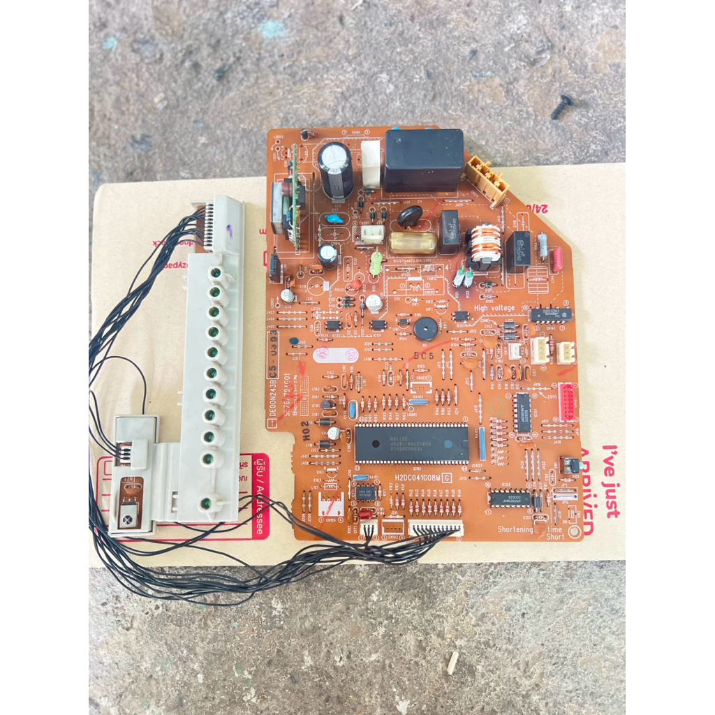 แผงวงจรแอร์Mitsubishi Electric รุ่น MS-S24UV-T1(UW), MS-S24TV-T1(UW) บอร์ดคอยล์เย็นแอร์มิตซูบิชิ อะไ