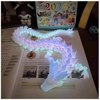 มังกรพลาสติก สำหรับตกแต่ง (พร้อมส่งจากไทย)