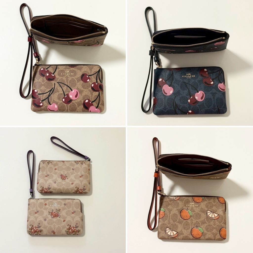 กระเป๋าคล้องมือ 1 Zip S ขนาด 6 1/4" (L) x 4" (H) x 1/2" (W) อปก.ป้ายราคา การ์ด