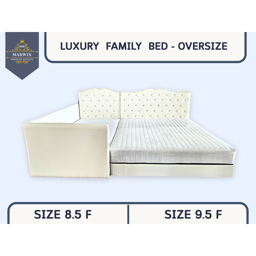 Luxury Family Bed -​ Oversize✨พร้อมที่นอน(อ่านก่อนสั่งซื้อ ❗️ ❗️