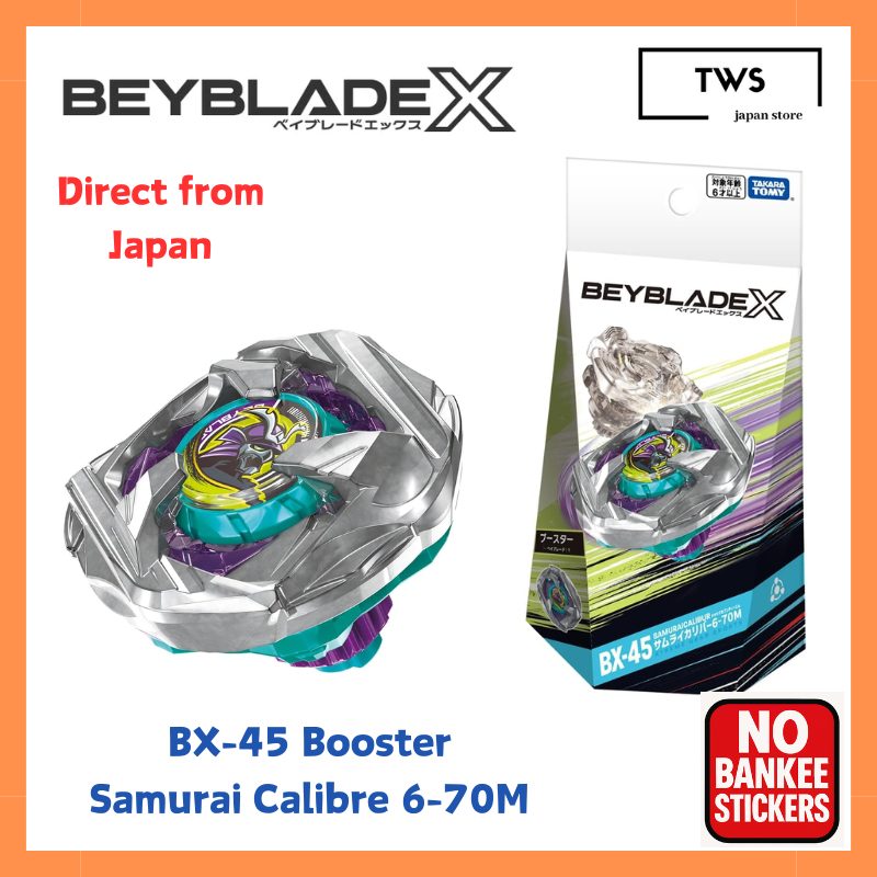 BEYBLADE X BX-45 Booster Samurai Calibur 6-70M TAKARA TOMY [Direct from Japan]