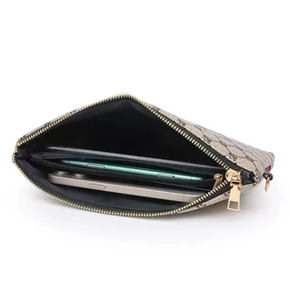 WalesPolo Crossbody work Bag , กระเป๋าคลัทช์ไหล่มัลติฟังก์ชั่น, Unisex Striped 2025 สไตล์ใหม่