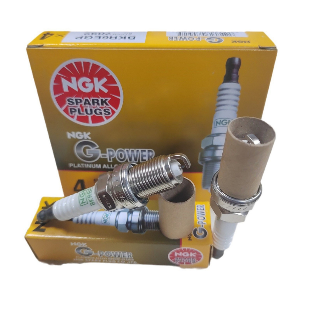 หัวเทียนเข็ม NGK 7092 BKR6EGP 70BKR6EGP G-POWER PLATINUM
