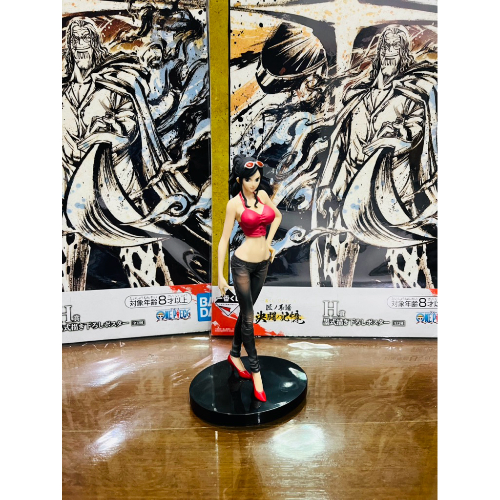 (Jeans) แท้100% นิโค โรบิน ยีนส์ ชุดแดง Nico Robin Jeans งานยีนส์ ฟิกเกอร์ โมเดล วันพีช Figure Model One piece