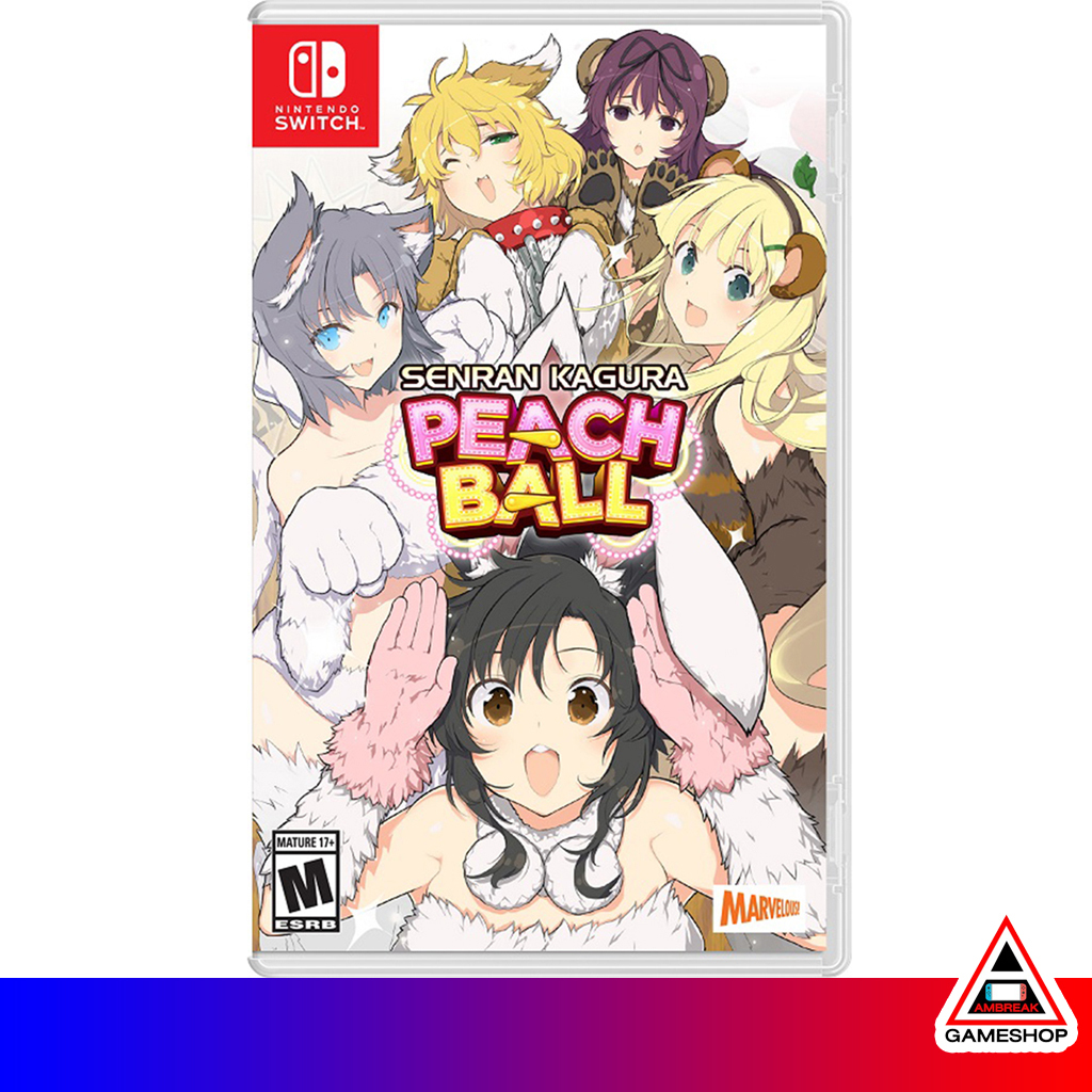(พร้อมส่ง)Nintendo Switch : SENRAN KAGURA Peach Ball #LIMITED RUN(US)(Z1)(มือ1)