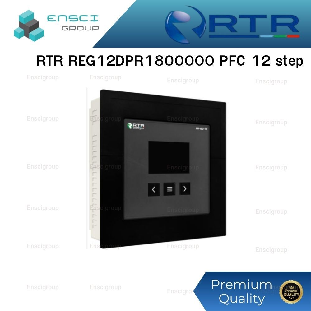 RTR REG12DPR1800000 (PR‑18D) Power Factor Controller 12 step  enscigroup