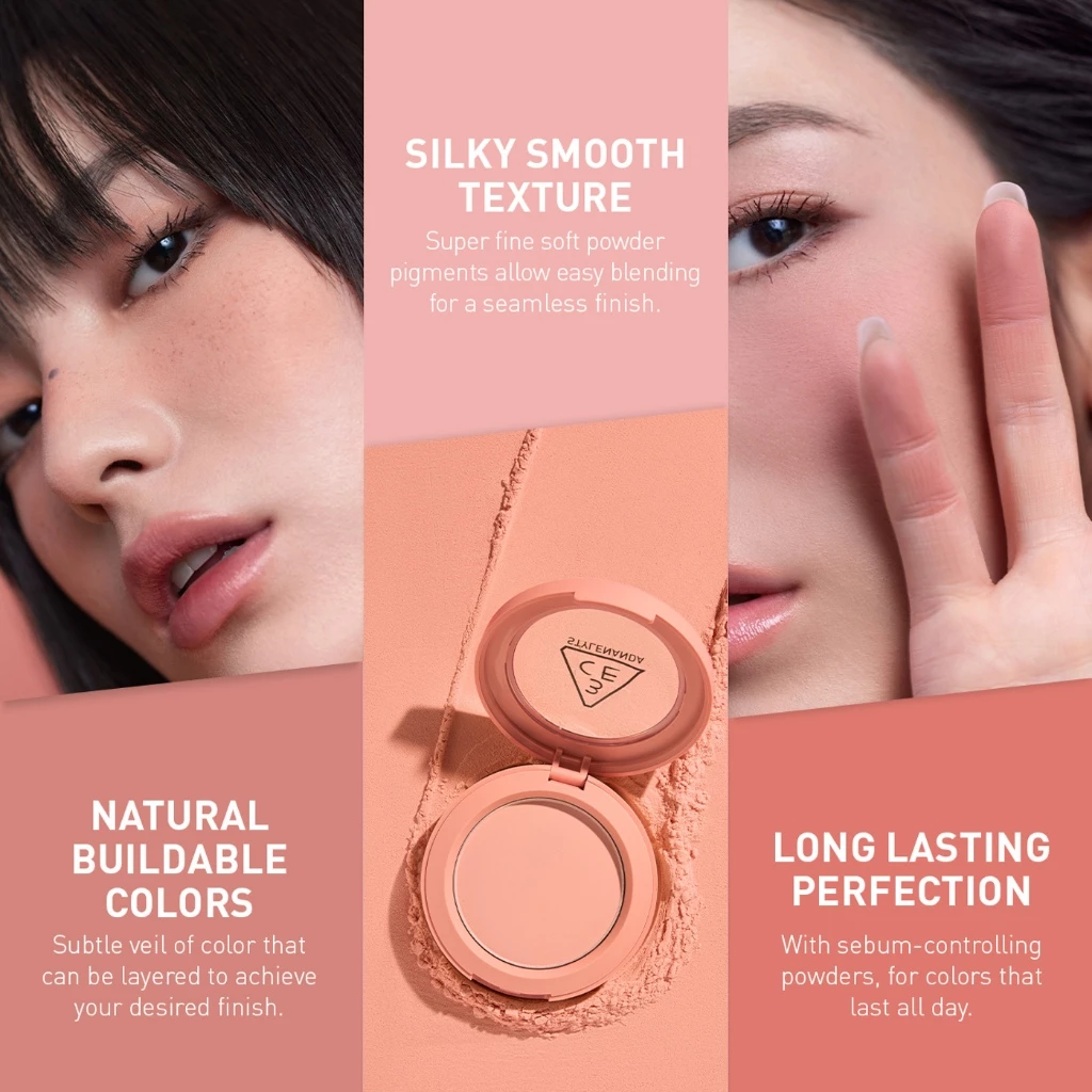 3CE - Mood Recipe Face Blush ทรีซีอี บลัชออนเนื้อฝุ่น thumbnail 6