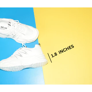 รองเท้าเเฟชั่นผู้หญิงเเบบผ้าใบส้นปานกลาง No. 30-5 NE&NA Collection Shoes