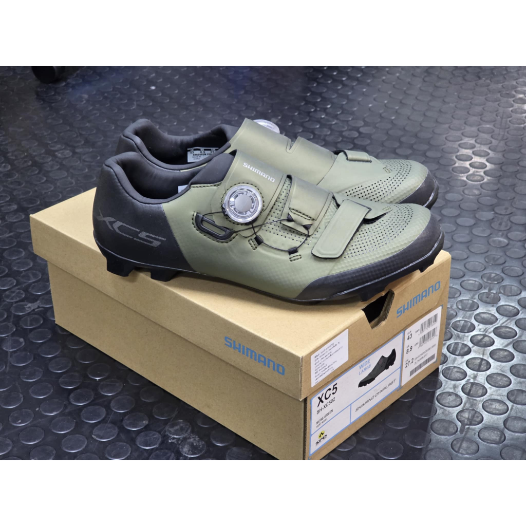 รองเท้าเสือภูเขา Shimano XC502 สี moss green