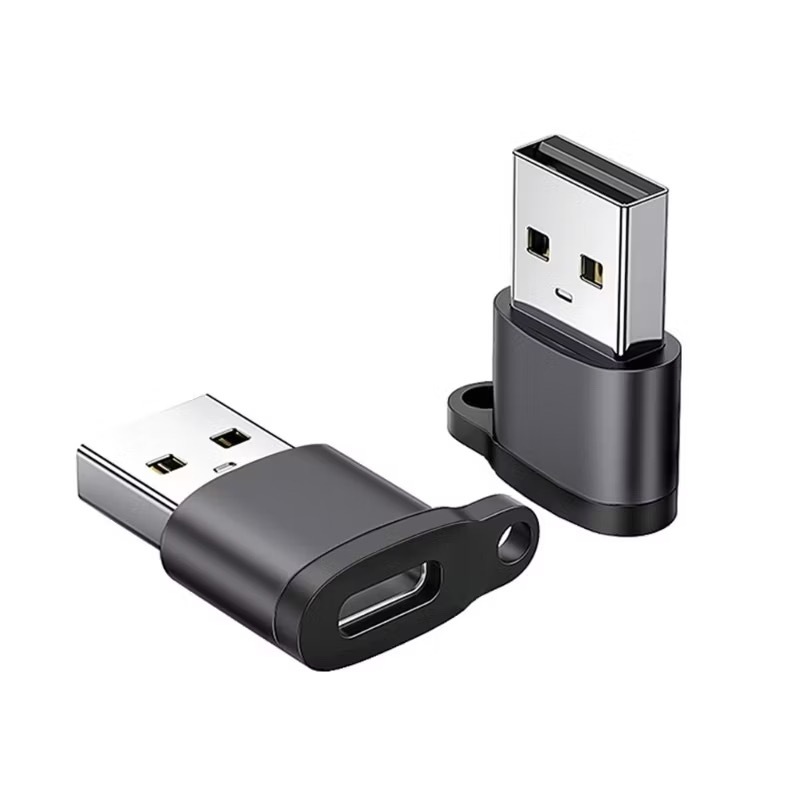 อะแดปเตอร์ OTG USB 3.2 to type-c Adapter ถ่ายโอนเร็ว 10Gbps สีดำ