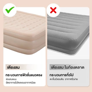 【รับประกัน50ปี】ที่นอนเป่าลม เตียงพองอัตโนมัติ เตียงเป่าลม ที่นอนเป่าลมอัตโนมัติ ที่นอนแคมป์ปิ้ง พร้อมปั๊มลมไฟฟ้า