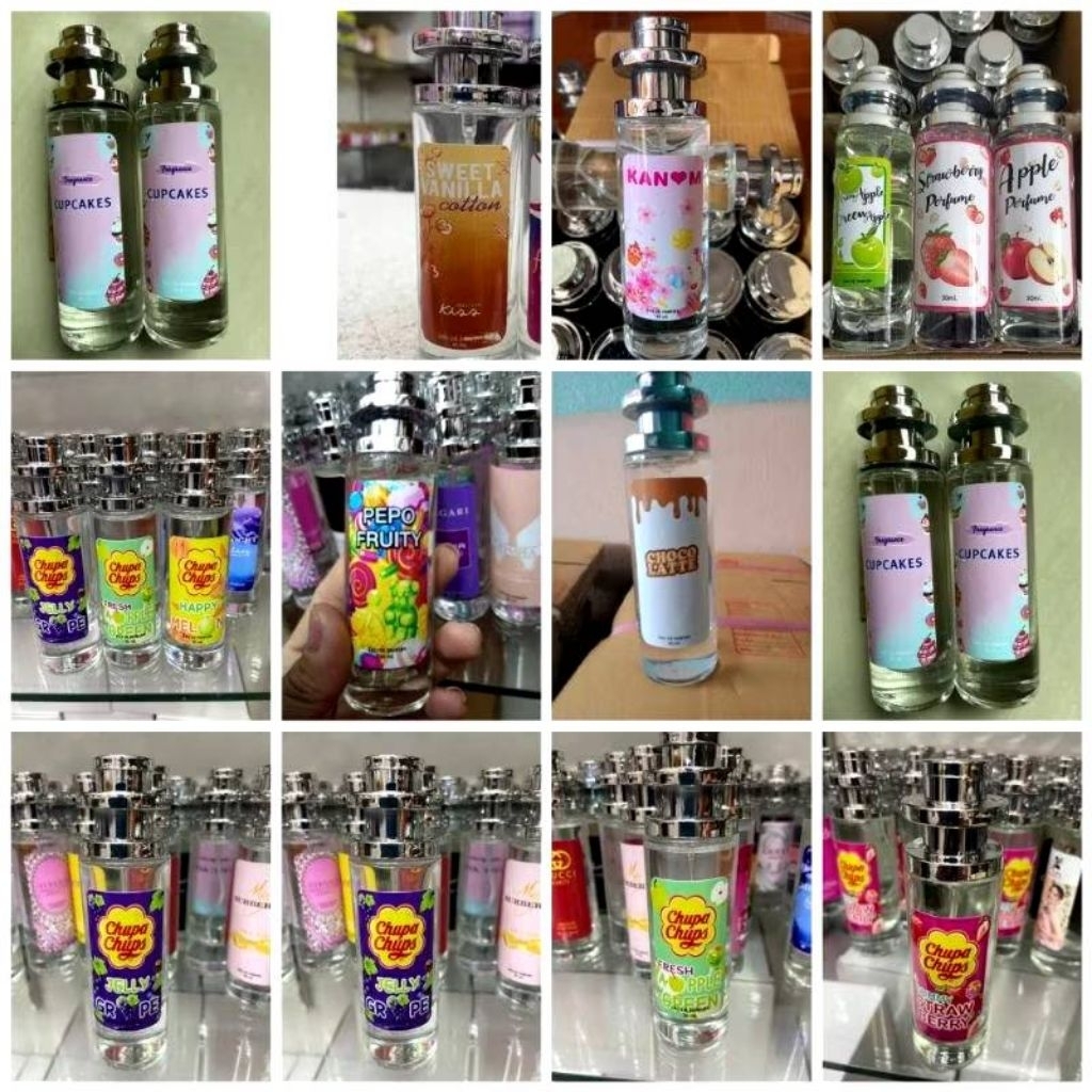 น้ำหอมกลิ่นขนม35mlพร้อมส่งจร้า