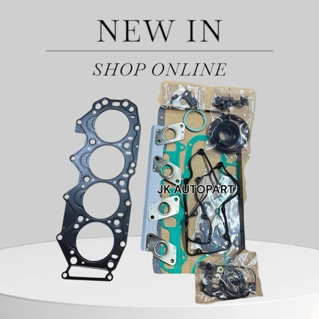 ปะเก็นชุดใหญ่ MAZDA FIGHTER FORD RANGER เครื่อง WL51 รหัส 8ASX-10-271 เกรด OEM แท้ๆ ประเก็รชุดใหญ่มา