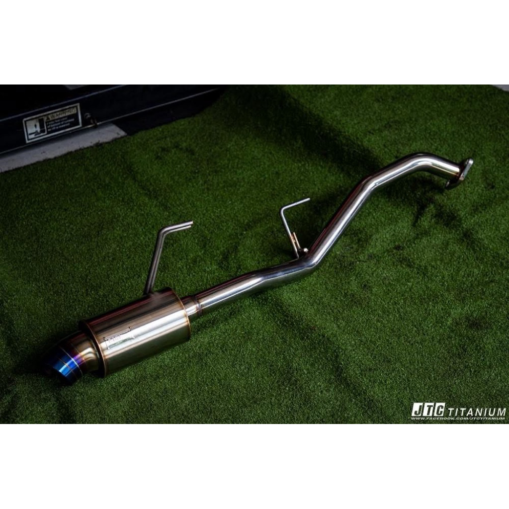 ท่อไอเสีย ชุดท่อตรงรุ่น Nissan Note  jtc Titanium