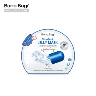 BANOBAGI บาโนบากิ Vita Genic Jelly Mask - Hydrating เจลลี่มาส์ก สูตรเติมน้ำ คืนความชุ่มชื้นให้ผิว