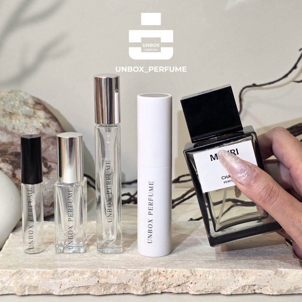 UNBOX PERFUME น้ำหอมขนาดทดลอง แบรนด์นิช แธมบุริน กลิ่น CHAMO / HOLY METAL / BERGA SANDAl PERFUME SAM