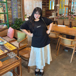 Oversized t-shirt By geebeety เสื้อยืดโอเวอร์ไซส์จีบีตี้ 7วัน7สี 💖 ตัวใหญ่มาก หน้าผ้าอก54นิ้ว+