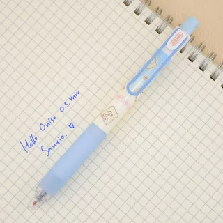 Sanrio - ปากกาเจลหัวลูกลื่น 2 ชั้น Oniso x Hapidanbui Sanrio 0.5MM ปากกาเจลแห้งไว