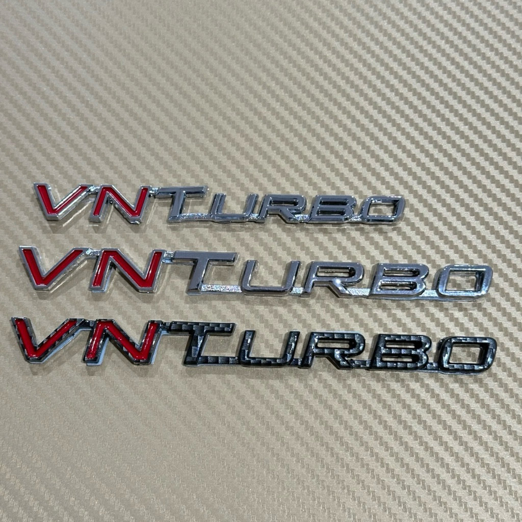 โลโก้* VNTURBO ติดรถ Toyota ราคาต่อชิ้น