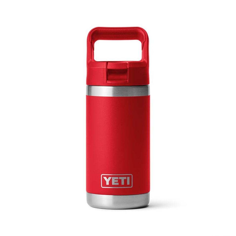 YETI RAMBLER JR 12 OZ KIDS BOTTLE - RESCUE RED