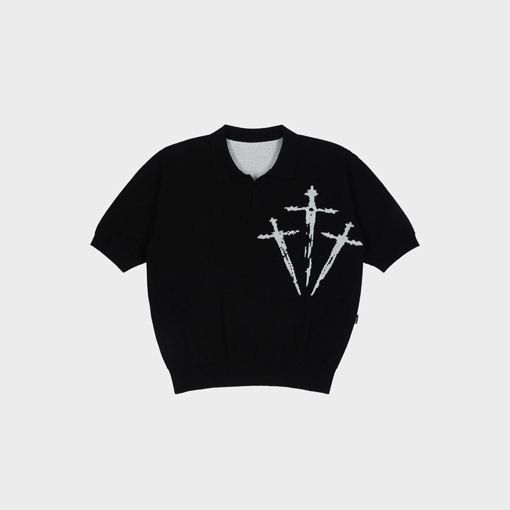 FUXURY 'Judas' Reversible Polo Knit