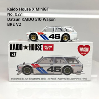 Mini GT No. KHMG027 Datsun KAIDO 510 Wagon BRE V2