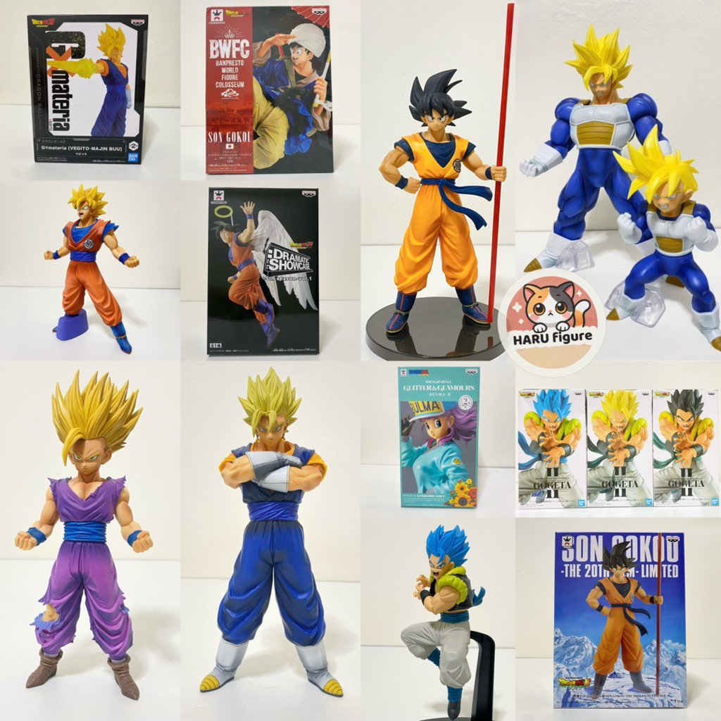 [พร้อมส่ง/มือ1-2/ของเเท้] รวมฟิกเกอร์ Dragon Ball - Goku / Gohan / Gogeta / Vegito ดราก้อนบอล Figure