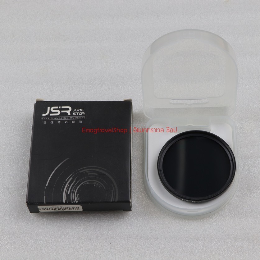 ND8 Filter 37mm 52 mm ฟิลเตอร์ลดแสง ฟิลเตอร์ถ่ายน้ำตก (ลดล้างสต็อก)