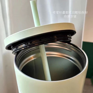 ตรงปก เกรดพรีเมียม Starbucks แก้วเก็บความเย็น สีเขียวมินท์ สแตนเลสแท้ 304 ขนาด 500 ml พร้อมหลอด เก็บอุณหภูมิเก็บร้อน-เย็