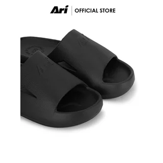 ARI MONOBLOCK SANDALS - BLACK (AFW0014-01) รองเท้าแตะ อาริ MONOBLOCK สีดำ