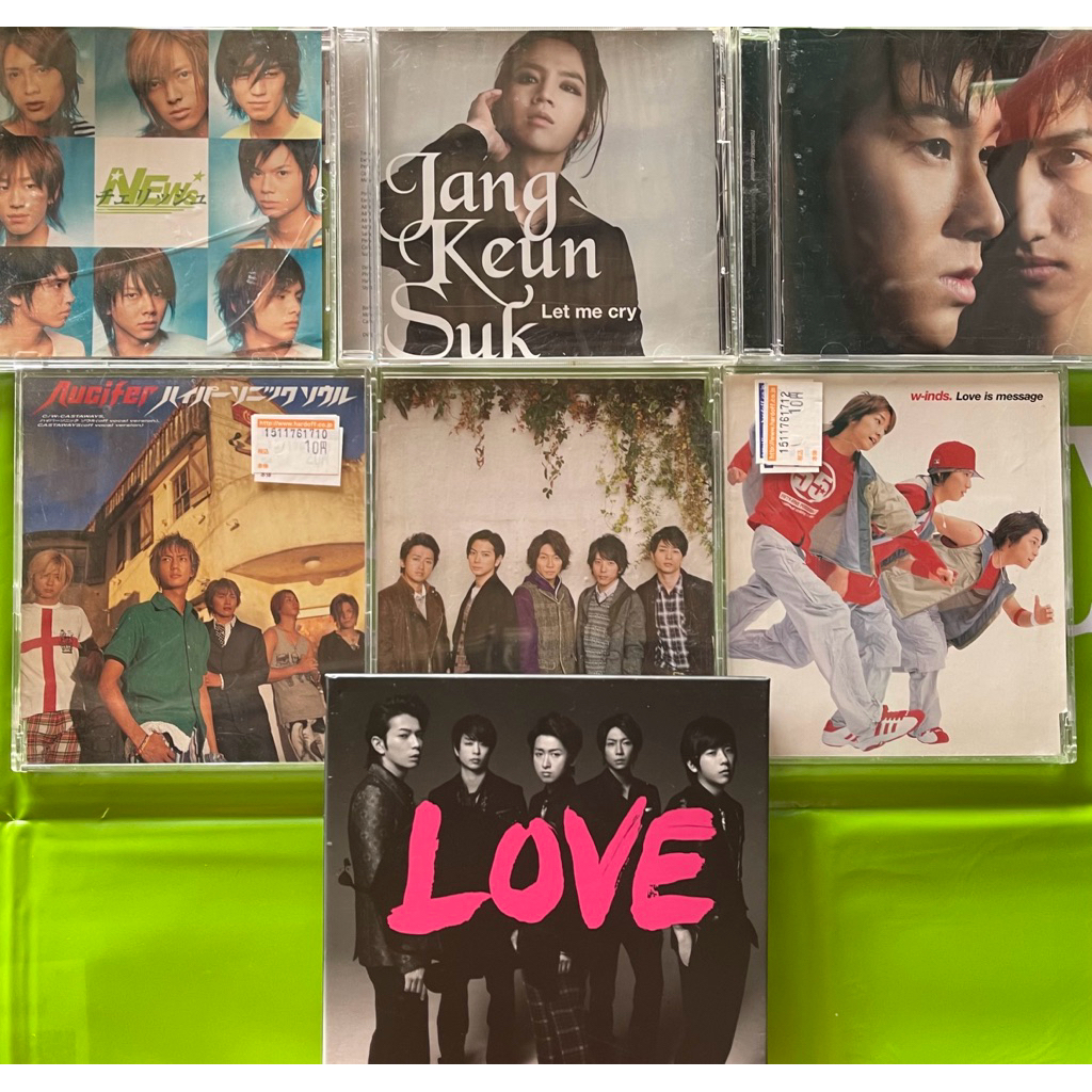 CD เพลงญี่ปุ่น เกาหลี มือสอง