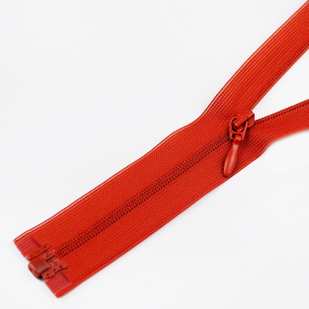 ซิปซ่อน เปิดท้าย (โทนชมพู) ขนาด 10นิ้ว - 18นิ้ว ซิปซ่อนถอดได้ - รูปที่ 6