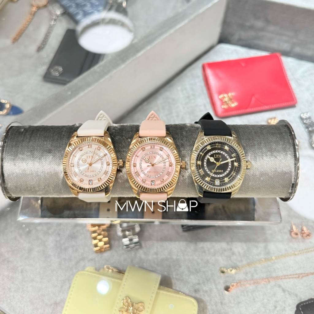 Lyn นาฬิกา มีโค้ดลด30% blake นาฬิกา พร้อมกล่อง ของแท้จากชอป