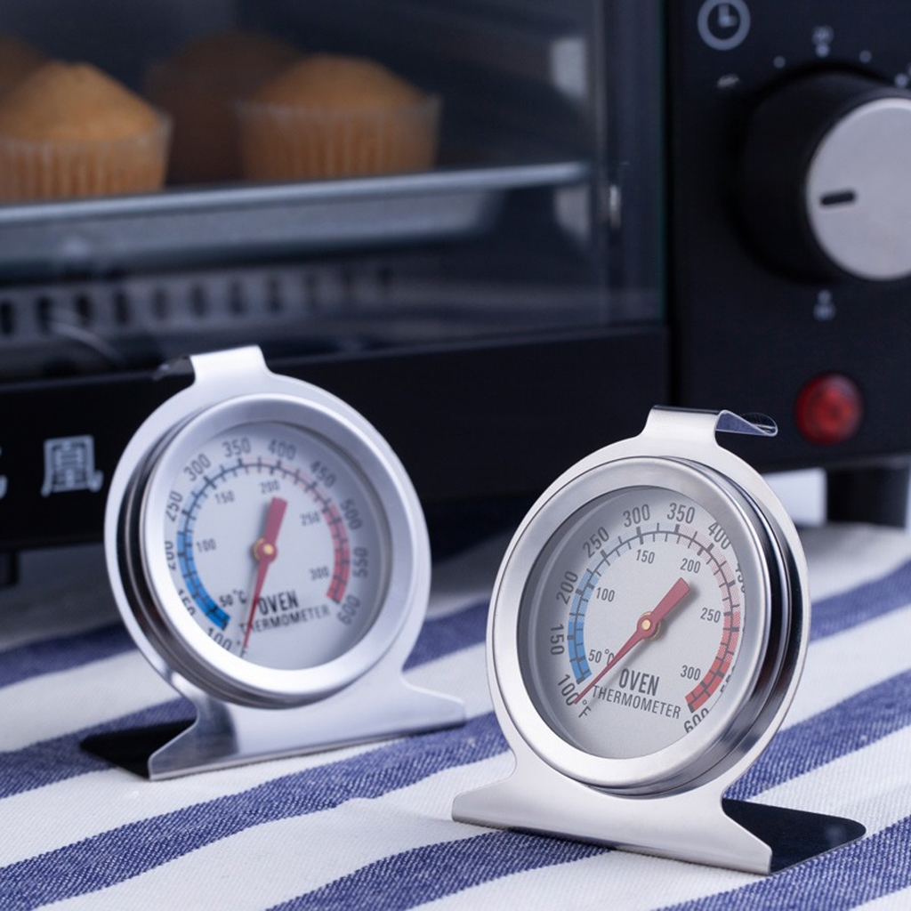 เครื่องวัดอุณหภูมิเตาอบ เครื่องวัดอุณหภูมิห้องครัว Oven thermometer มี 2 หน่วยวัด ทนความร้อน300องศา simple thailand