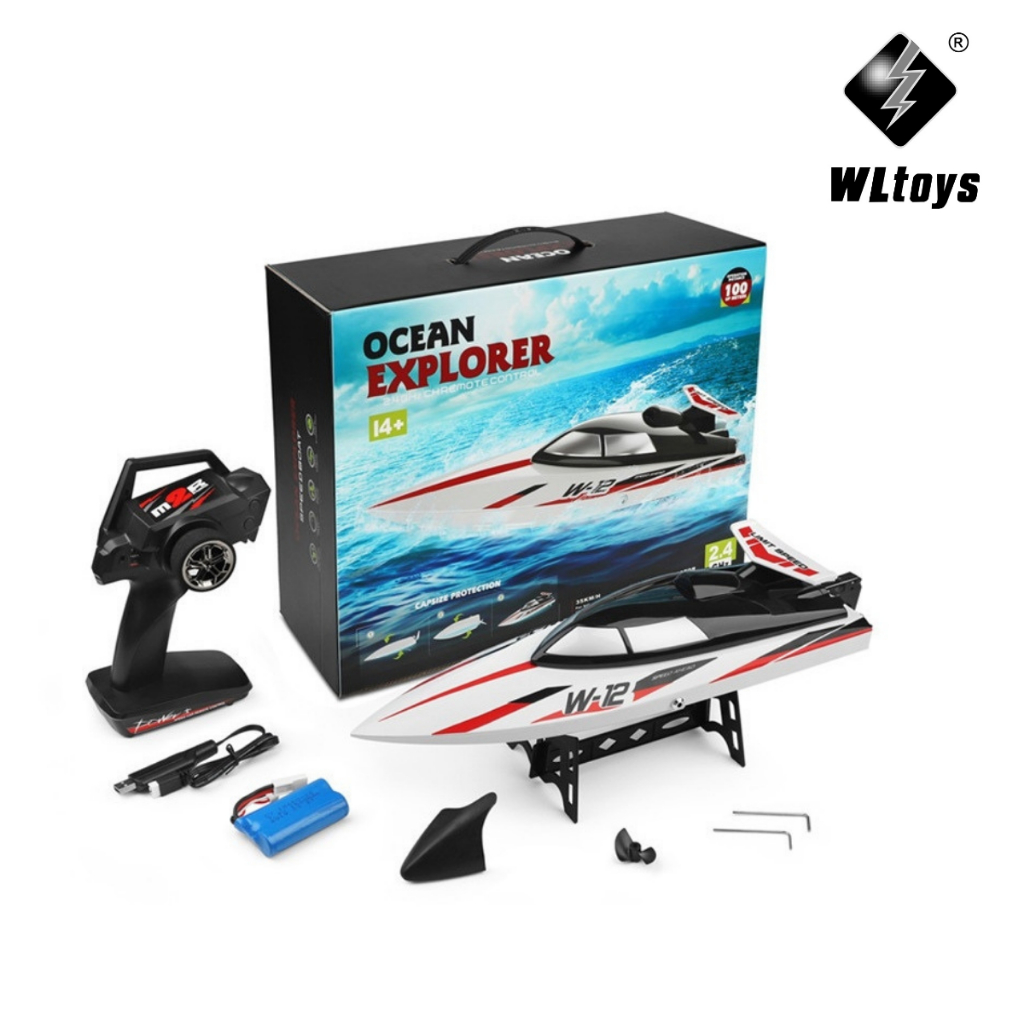 เรือบังคับไฟฟ้า 2.4Ghz WLTOYS WL912-A RC Boat 35km/h
