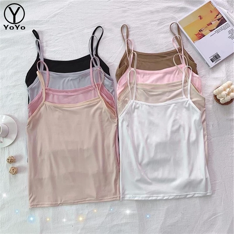 YOYO เสื้อสายเดี่ยว เสื้อซับใน ผ้านุ่ม ยืด ใส่สบาย ใส่ไม่ร้อน รุ่น2779