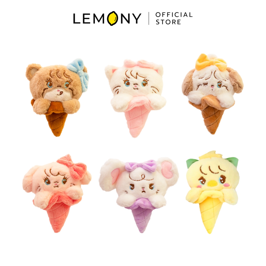 LEMONY กล่องจุ่ม พวงกุญแจตุ๊กตา Mikko Shampoo Series