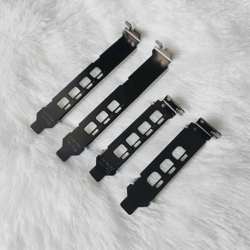 ขาการ์ด Baffle Bracket สำหรับ NVIDIA Quadro K1200 NVS510 P400 P600 P620 P1000 | Full & Low Profile |