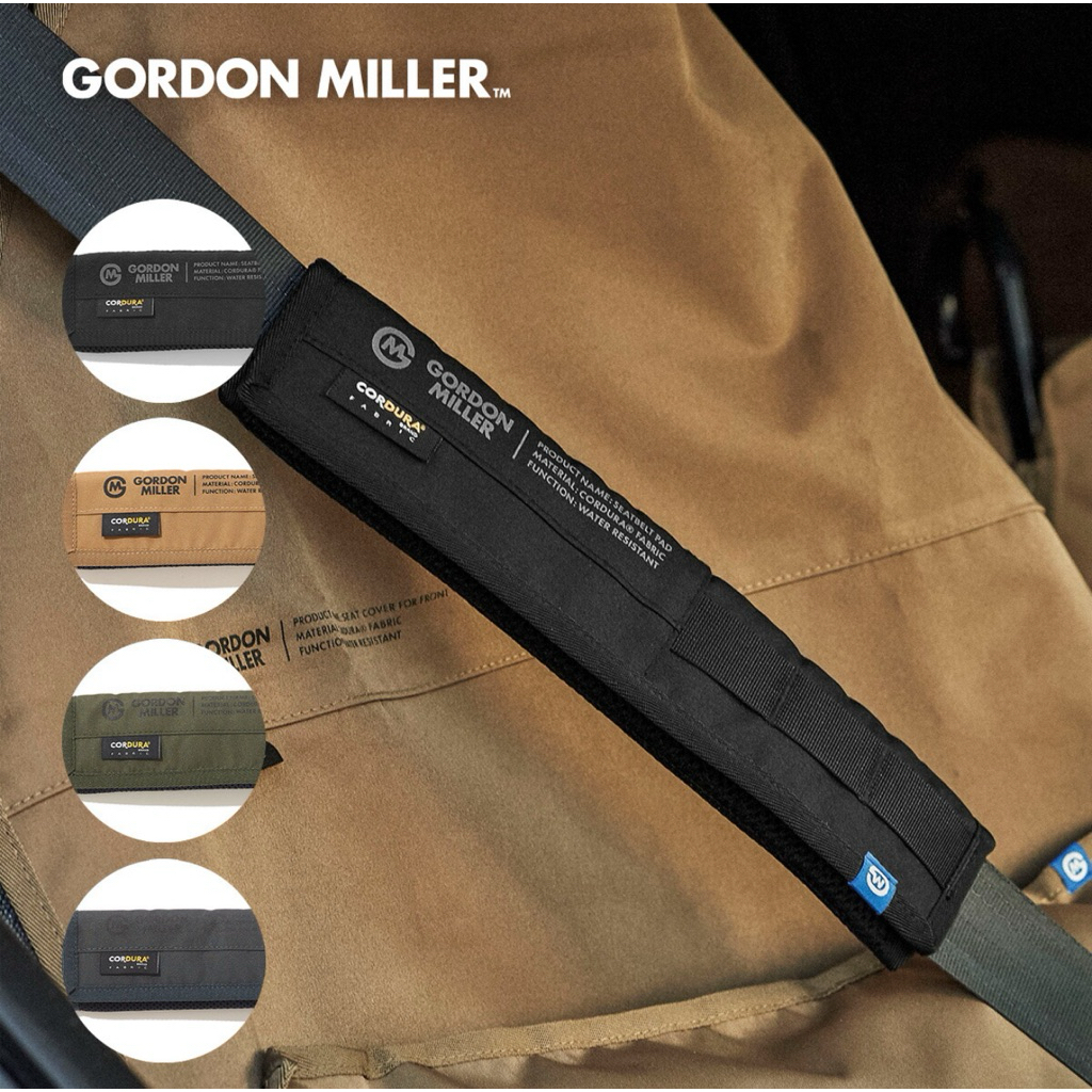 หุ้มเบลท์ GORDON MILLER Cordura Seat Belt Pad GM509