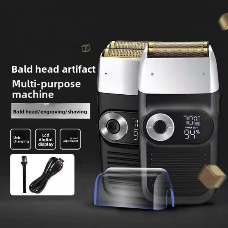 Kemei เครื่องโกนหนวดไฟฟ้าสําหรับผู้ชาย Km-2026