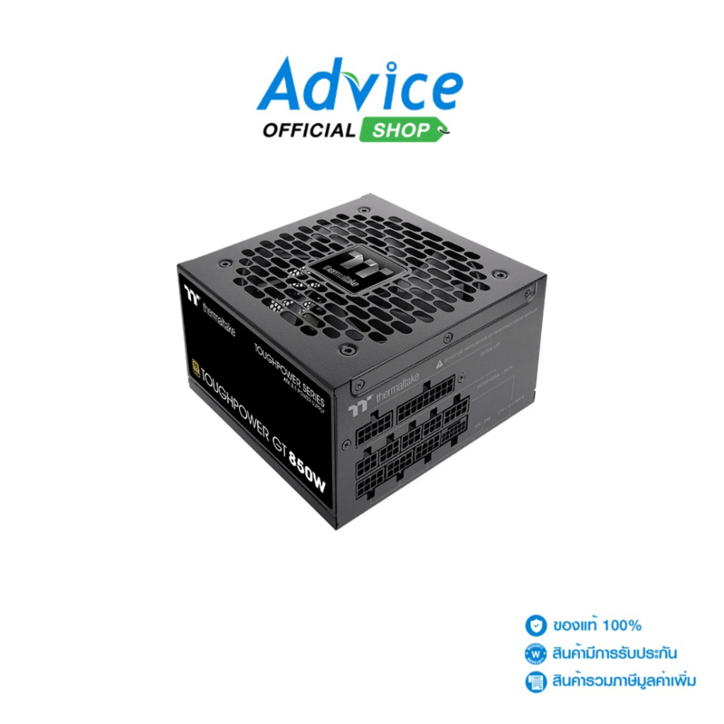THERMALTAKE POWER SUPPLY (80+GOLD) 850W. TOUGHPOWER GT - A0166415