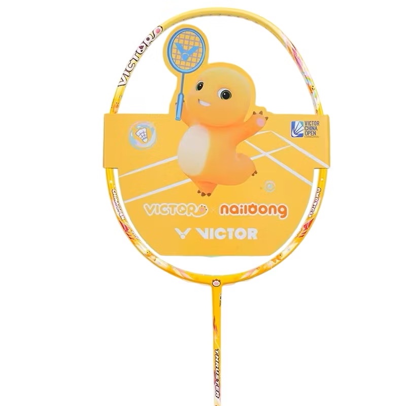 ไม้แบดมินตัน รุ่น TK-NAILONG แถม เอ็น VS-100 + ซองหนัง VICTOR COLLECTION NAILONG (รับประกัน3เดือน)