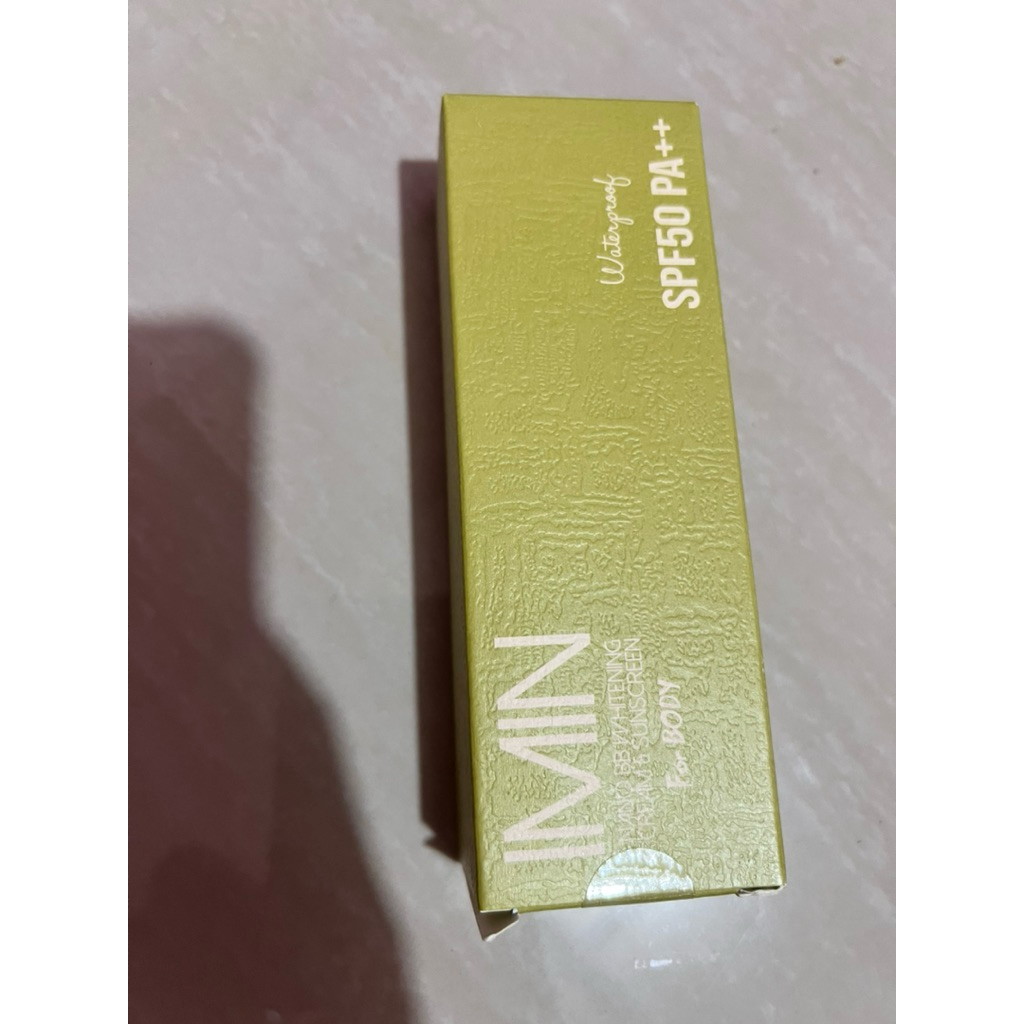 IMIN สูตรใหม่ กันแดดไอมิน IMIN NANO Body Care Color&Sunscreen Plus SPF30 PA++ขนาด 50 กรัม