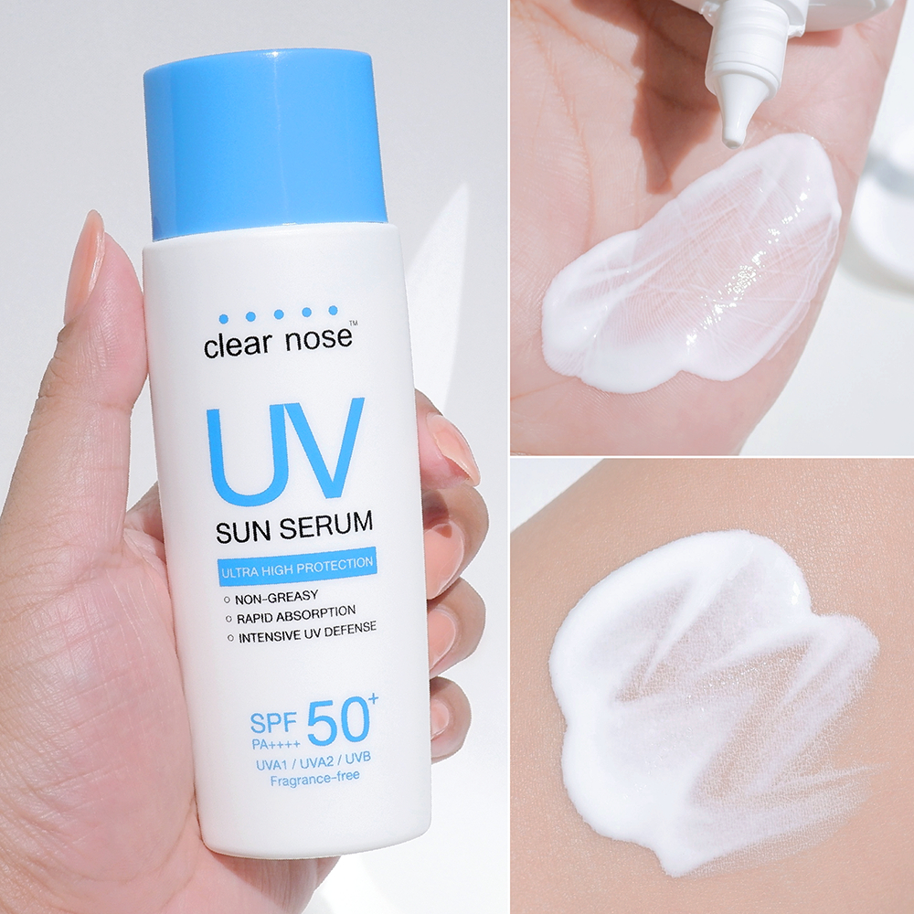 [โปรแรง]กันแดดเคลียร์โนส Clear Nose UV Sun Serum SPF50+PA++++ 80ml 1ชิ้น(CUV) - 1