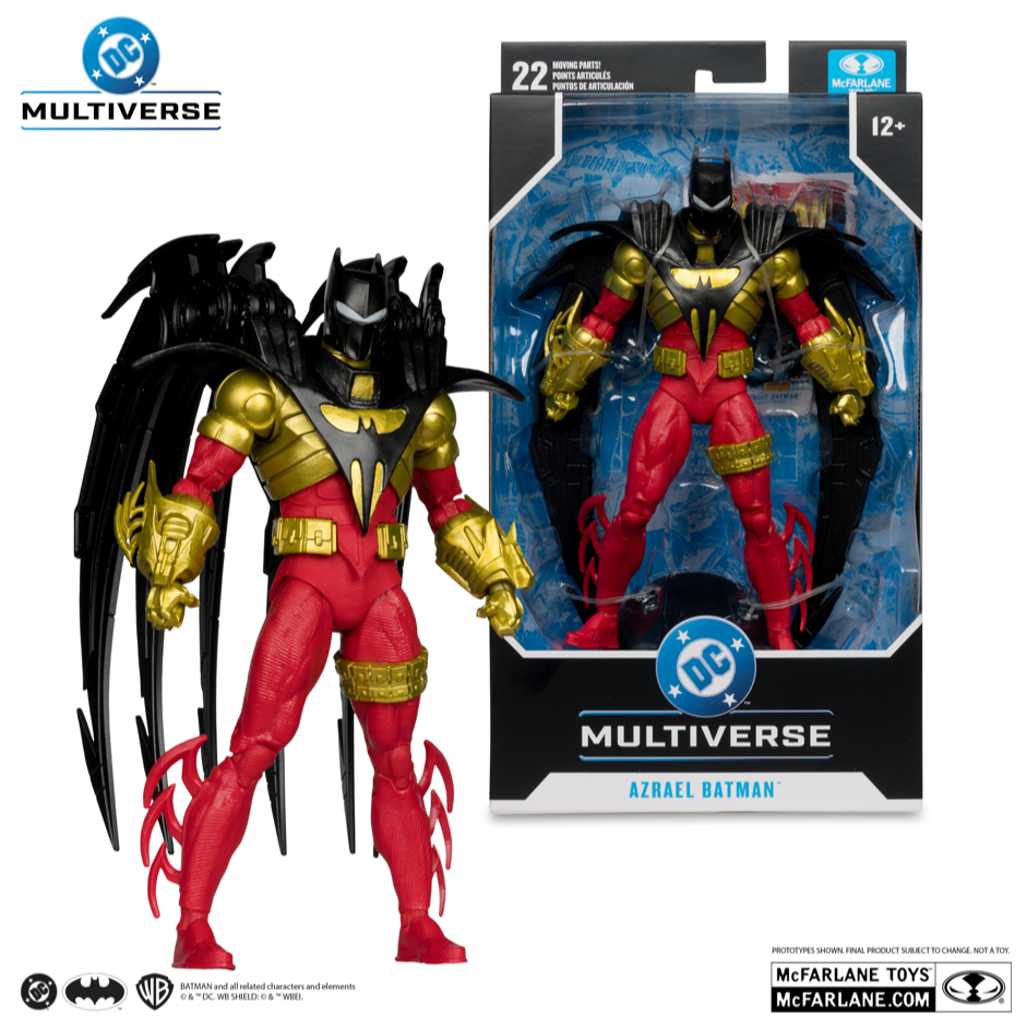 MCFARLANE  DC MULTIVERSE 7IN - AZRAEL BATMAN (KNIGHTQUEST) 17427
