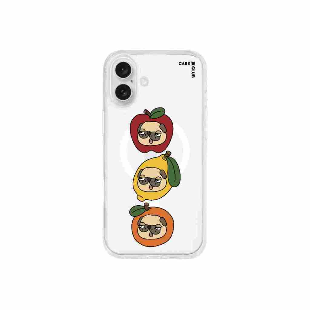 CaseClub เคสไอโฟน ซัมซุง เคสแม่เหล็ก ลาย Organic Pug หมาปั๊กหน้ากวนในผลไม้ สำหรับ i17 Pro Max/i17 Pro/i Air/i17 ราคา ถูกที่สุด ดีลบีเคเค แกลเลอรีภาพที่ 7