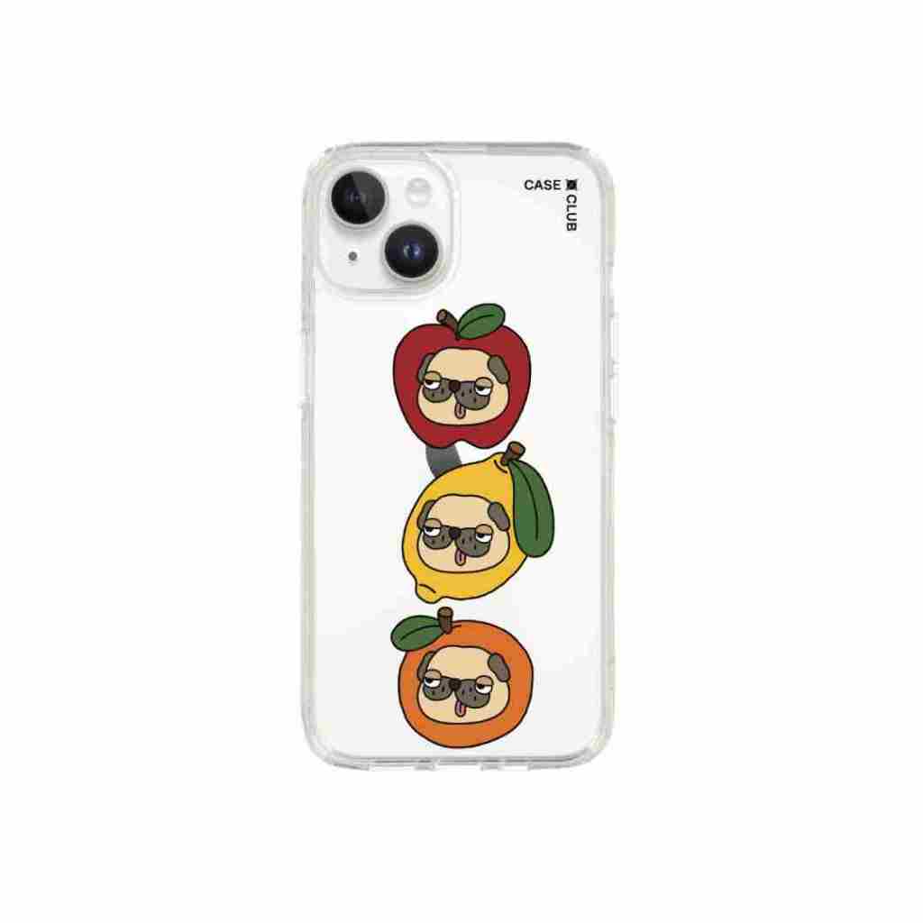 CaseClub เคสไอโฟน ซัมซุง เคสแม่เหล็ก ลาย Organic Pug หมาปั๊กหน้ากวนในผลไม้ สำหรับ i17 Pro Max/i17 Pro/i Air/i17 ราคา ถูกที่สุด ดีลบีเคเค แกลเลอรีภาพที่ 4
